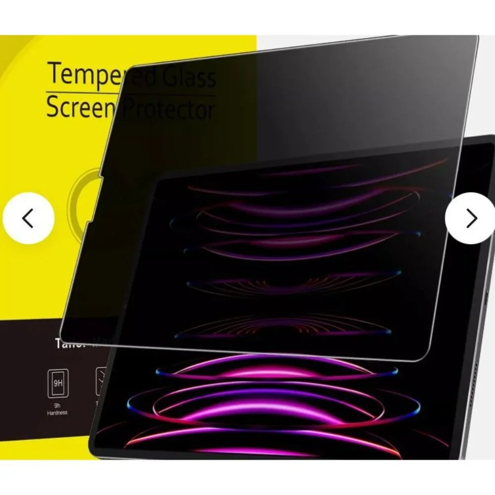 JETech Tempered Glass Screen Protector For iPad Pro 12.9 Inch 6th/5th/4th NWB